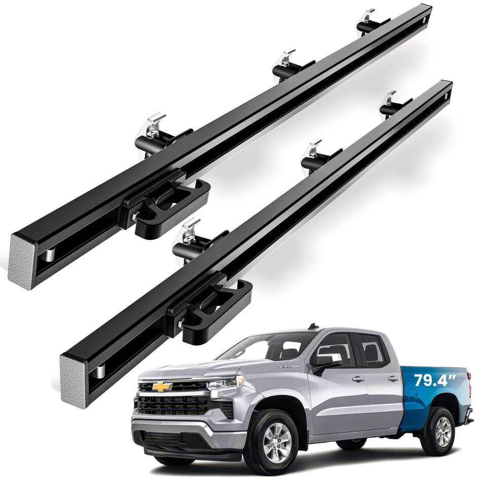 Integral Rails - Bedside Rail System - Chevrolet Silverado & GMC Sierra 1500 (2019+)