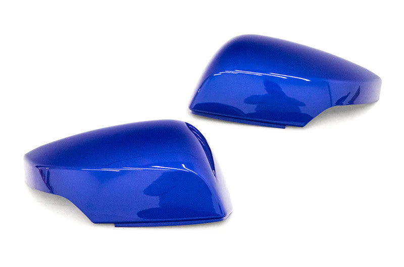 OLM OE Style Mirror Cover with Turn Signal Cutout - Pure Red - 2015-2021 Subaru WRX / STI / 2015-2017 Crosstrek
