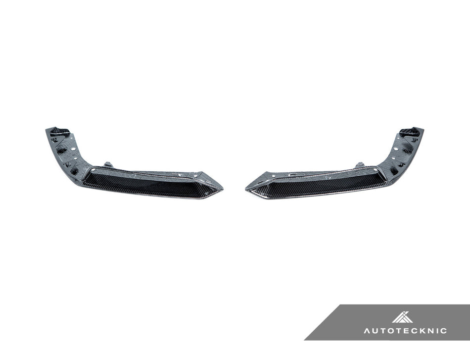 AutoTecknic Performance Dry Carbon Splitter Set - F95 X5M