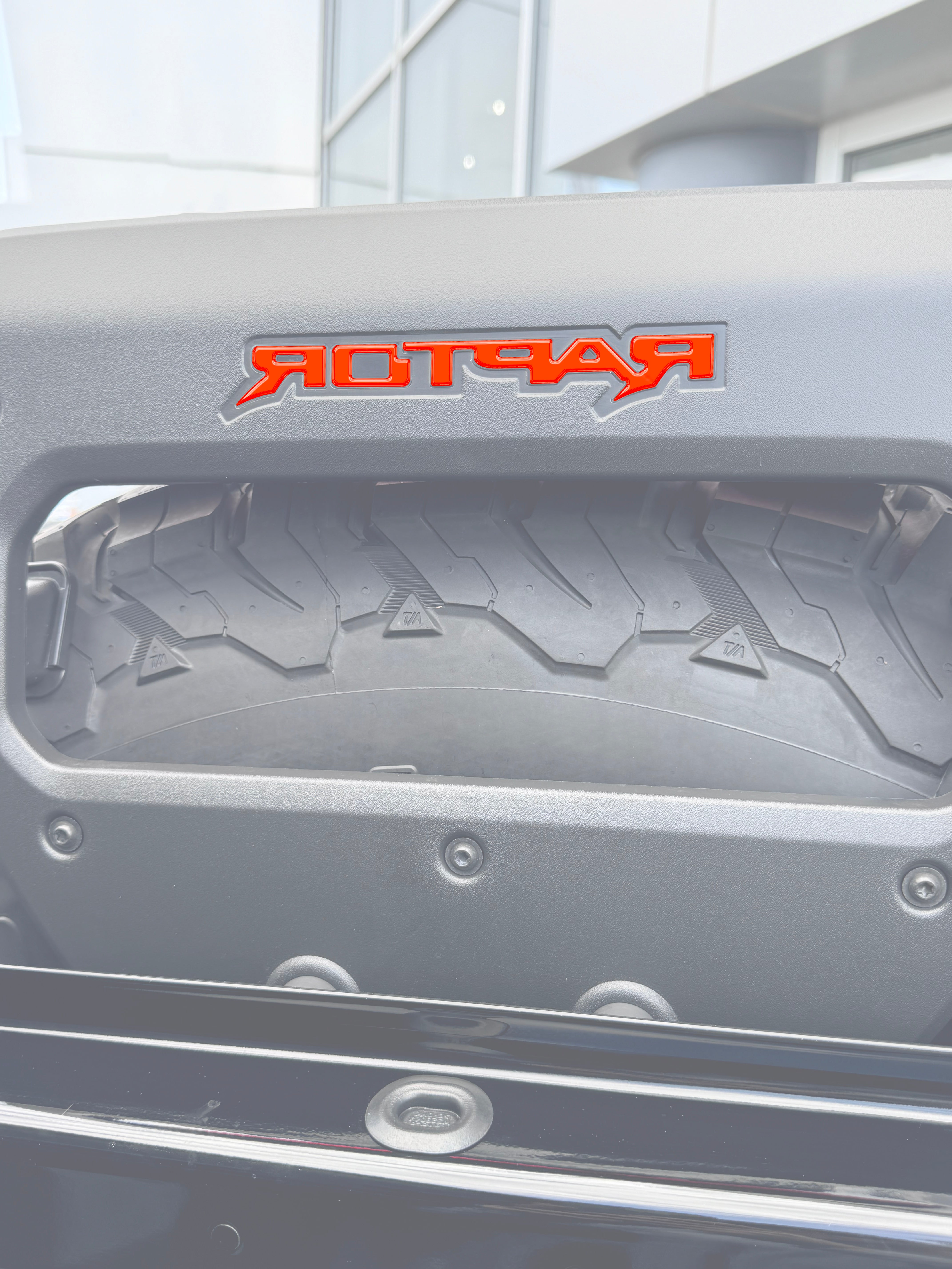 Raptor Third Brake Light Letter Inserts Fits 2022-2026 Ford Bronco Rap ...