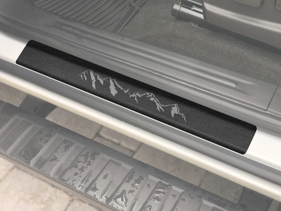 Door Sill Protection Overlays Fits 2015-2022 Chevrolet Colorado