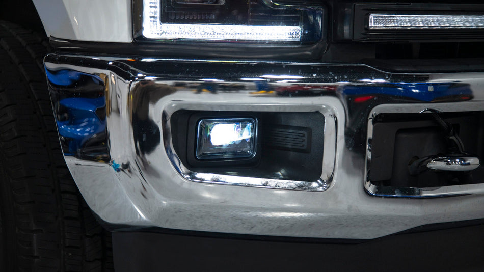 2015-2020 F150 / 2017-2022 F250 F350 LED Fog Lights w/Black Housing - OLM