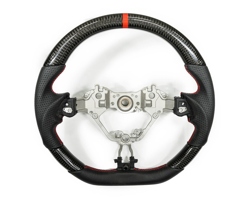 FactionFab Steering Wheel Carbon and Leather 17+ BRZ / 86