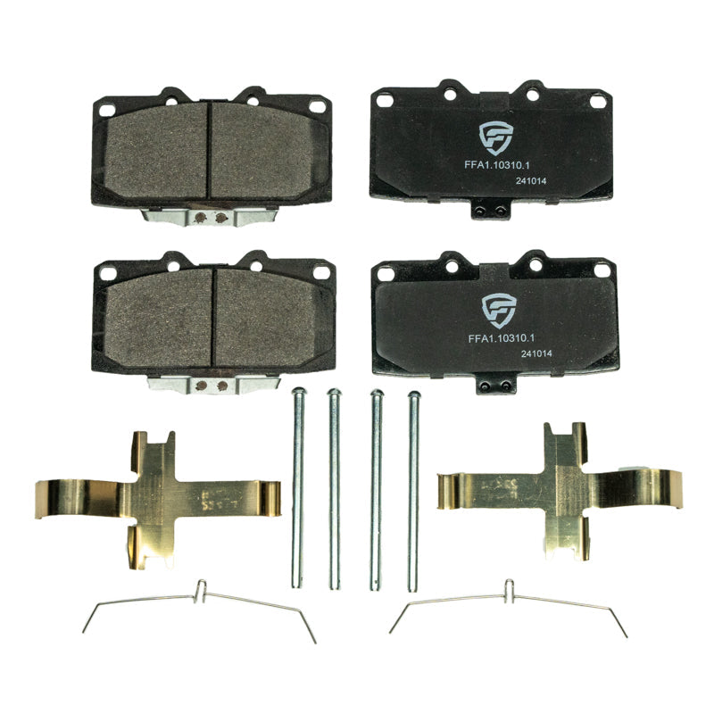 FactionFab V2 Brake Pads - 2006-07 Subaru WRX - Front