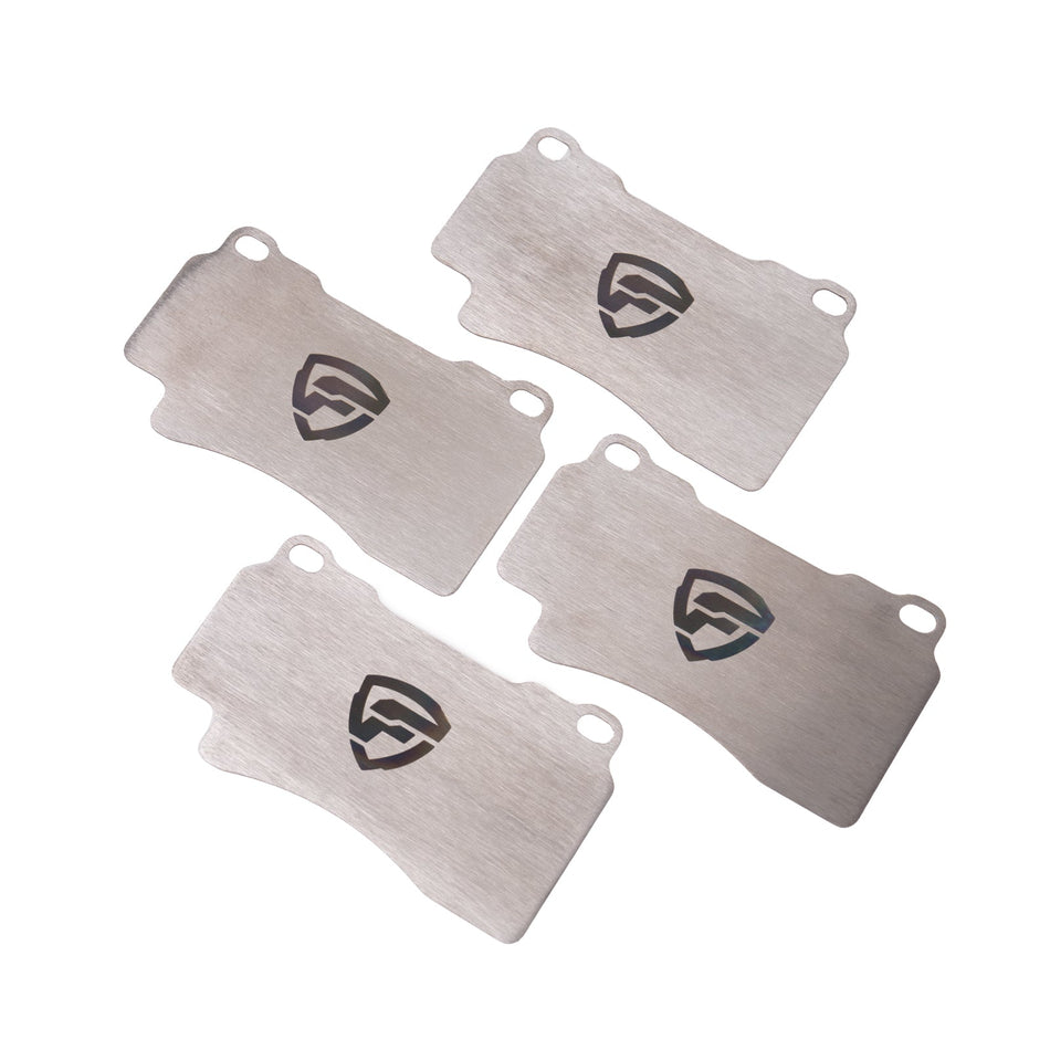 FactionFab Titanium Front Brake Shim Set 4 Piston Brembo / 2004-2017 STI