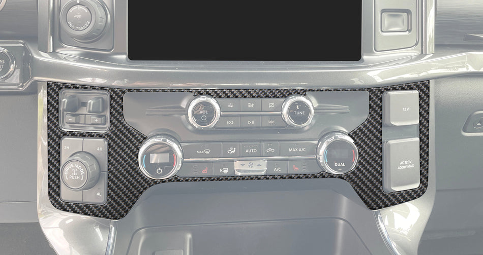 Climate Control Accent Trim Fits 2021-2026 Ford F-150