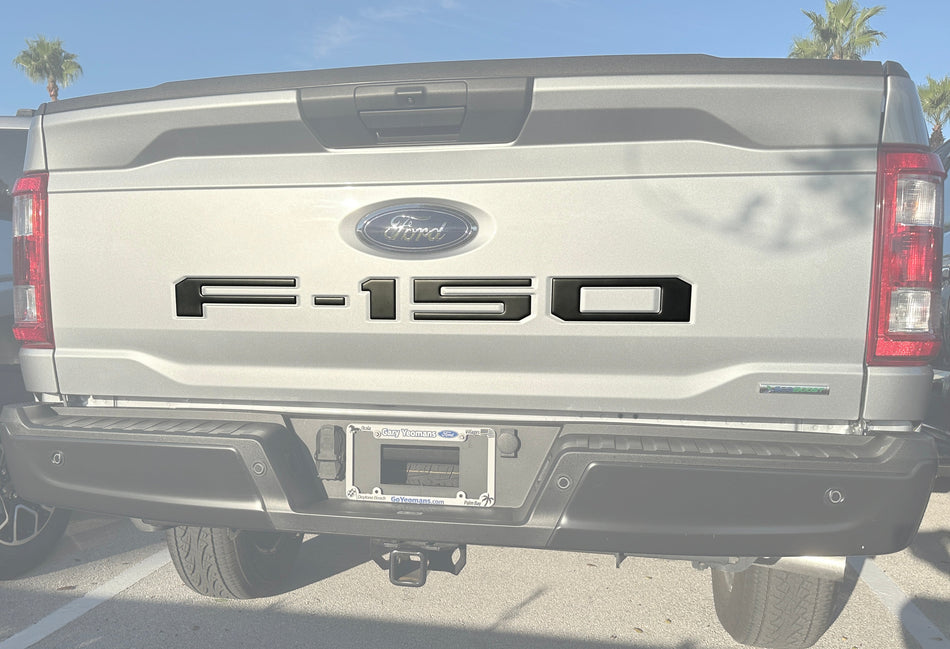 Tailgate Letter Inserts Fits 2021-2026 Ford F-150