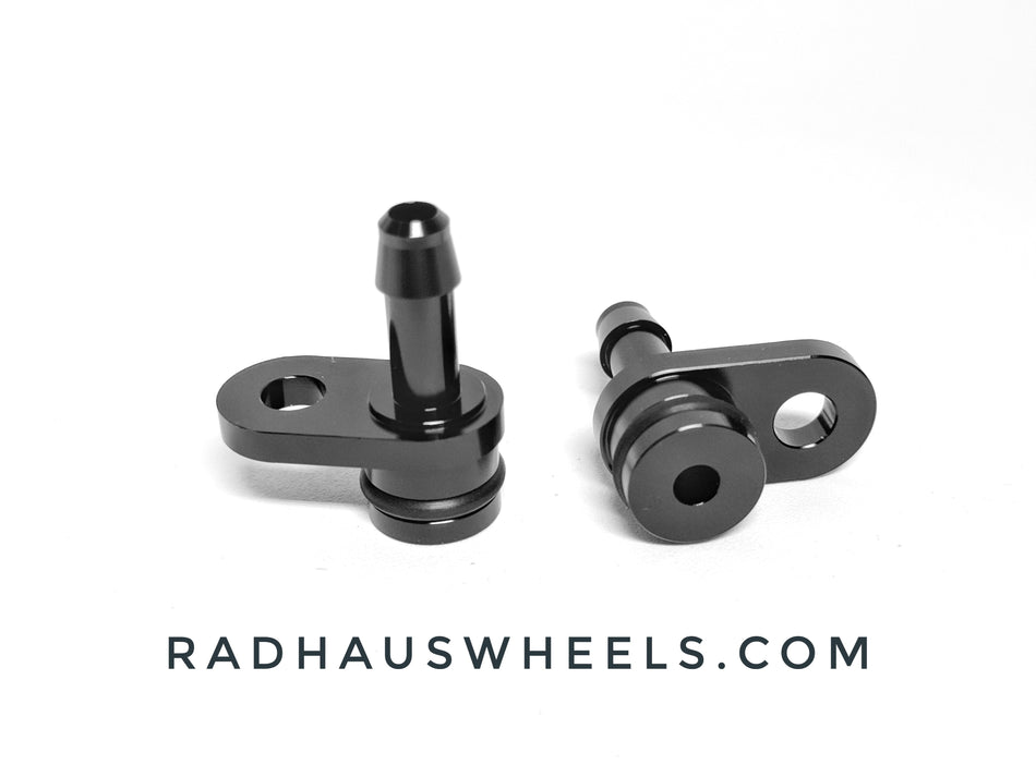 RADHAUS Coolant Line Fitting Replacement for Porsche 946-106-026-060  (Set of Two)