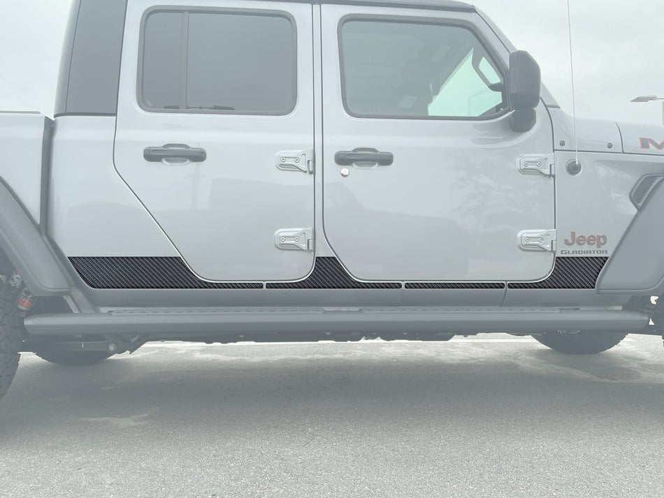 Rocker Panel Overlays Fits 2019-2026 Jeep Gladiator
