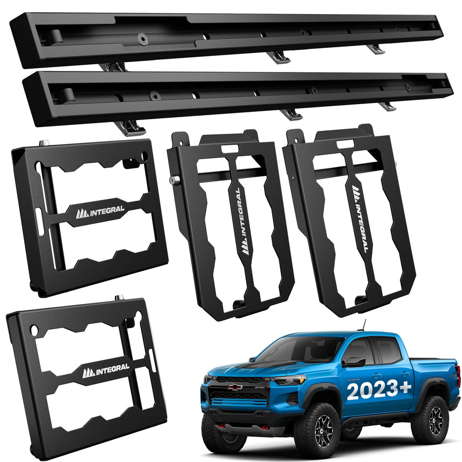 Integral Rails - Bedside Rail System - Chevrolet Colorado & GMC Canyon (2023+)