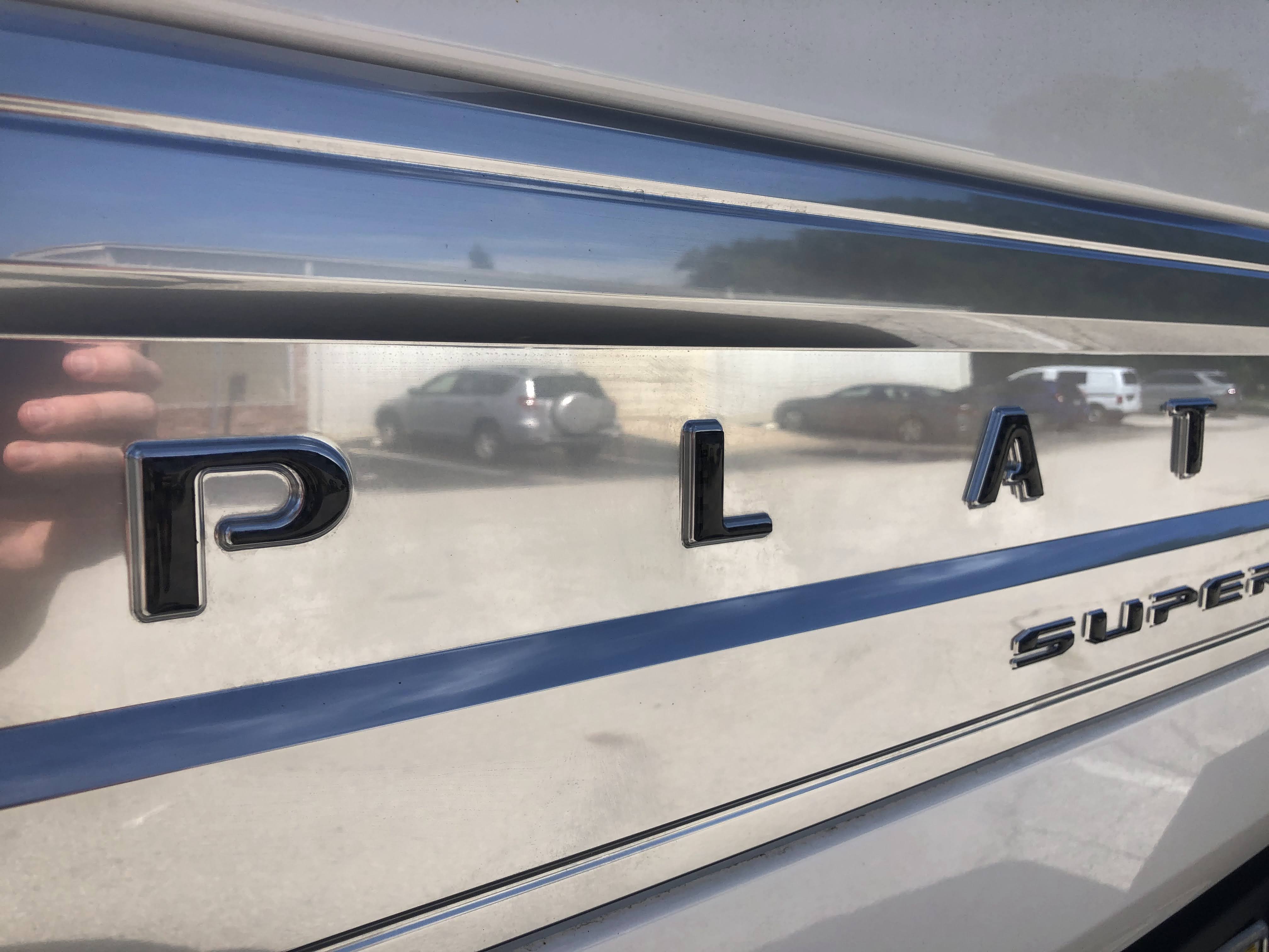 Platinum Tailgate Letter Overlays Fits 2020-2022 Ford Super Duty ...