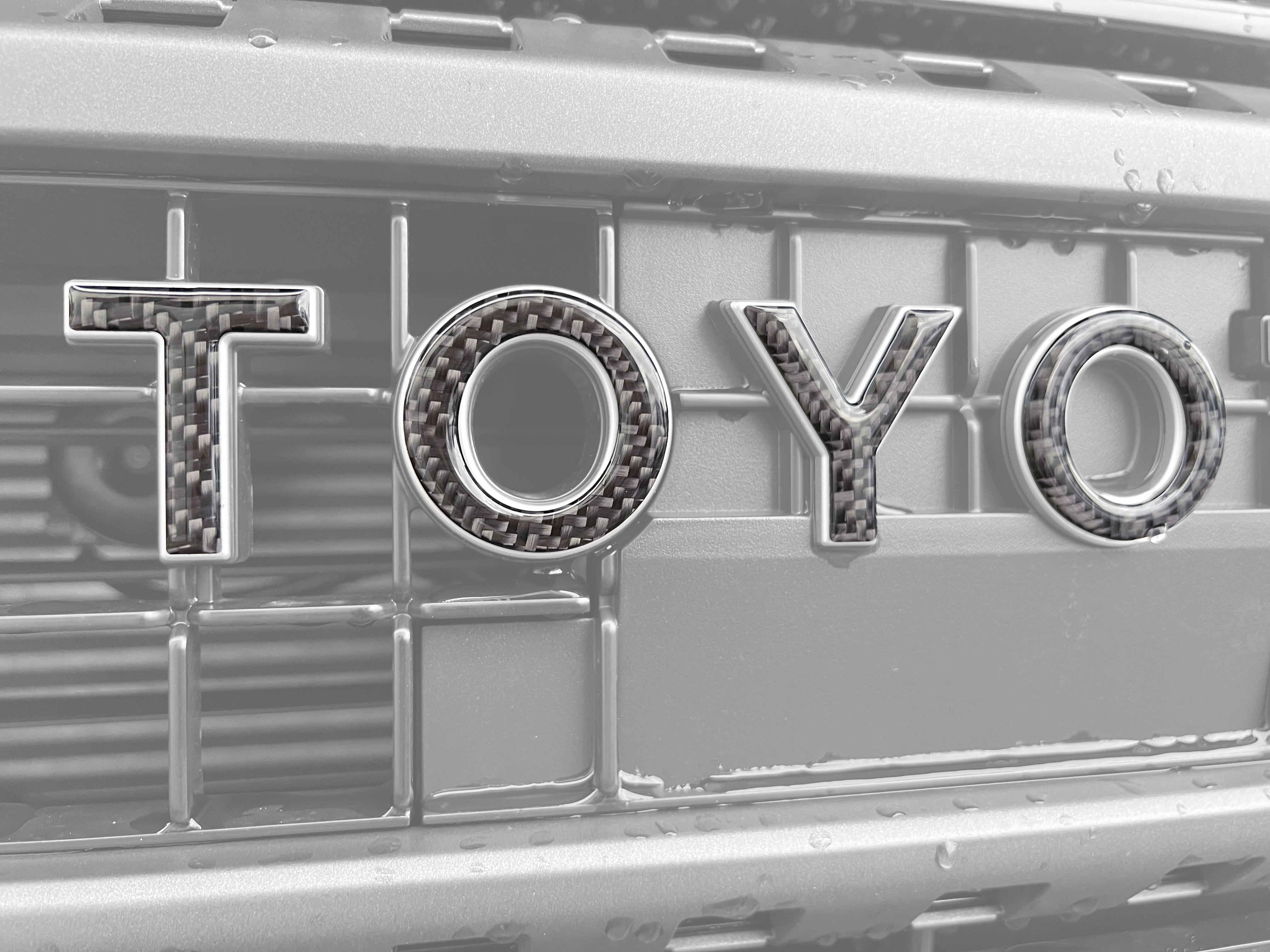 Front Grille Letter Overlays Fits 2024-2026 Toyota Land Cruiser – Wisco ...