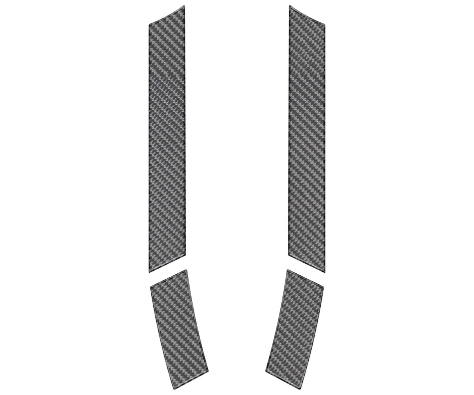 Upper C Pillar Upper Overlays Fits 2024-2026 Toyota Land Cruiser & Lexus GX550