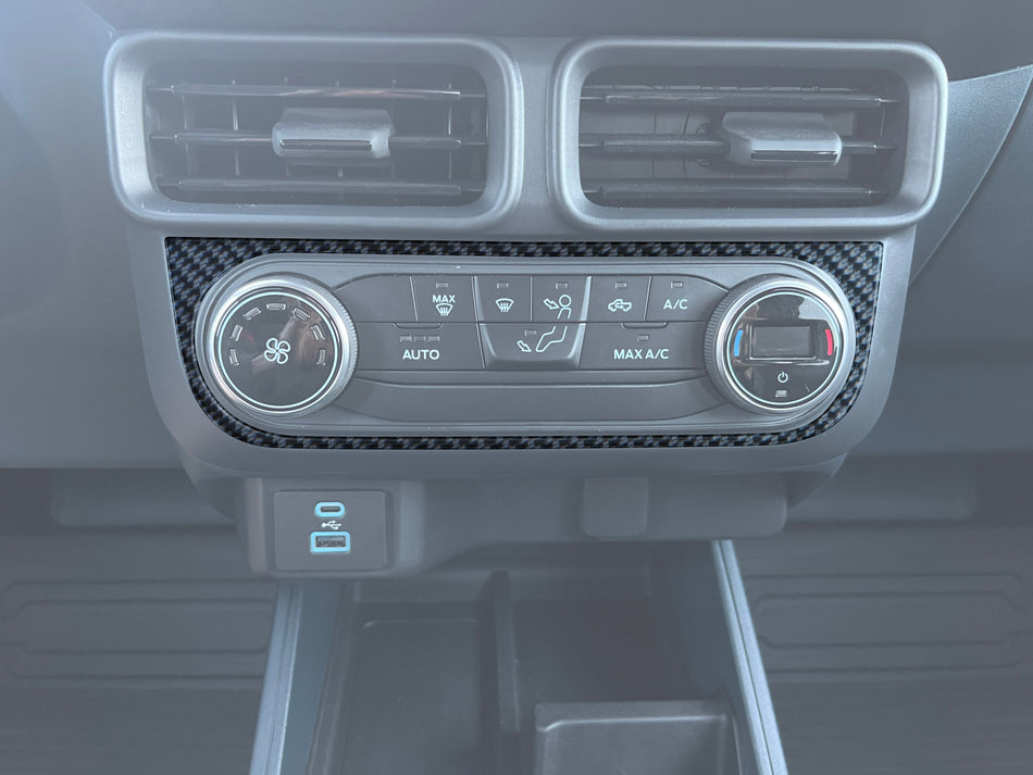 Climate Control Accent Overlay Fits 2022-2024 Ford Maverick
