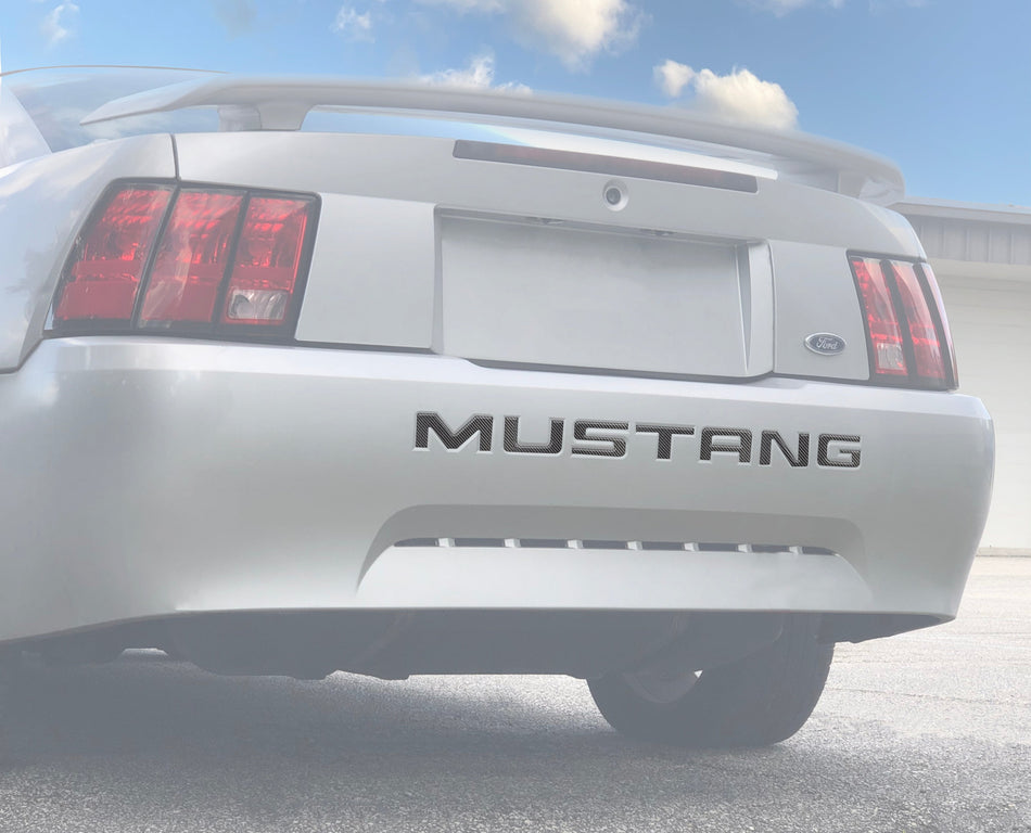 Bumper Letter Inserts Fits 1999-2004 Ford Mustang