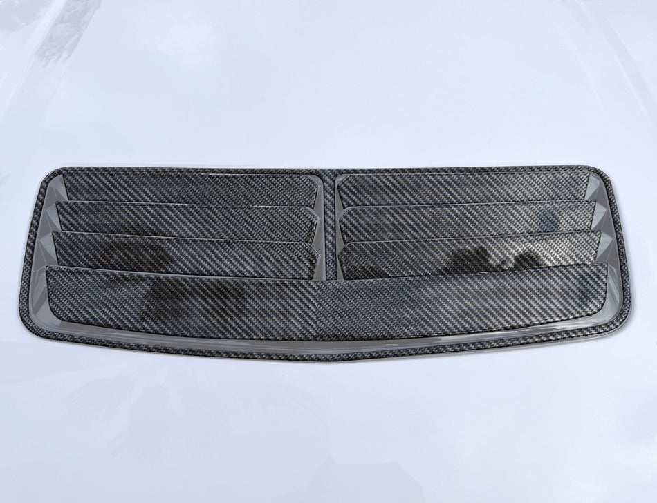 Hood Vent Accent Trim Fits 2024-2026 Ford Mustang