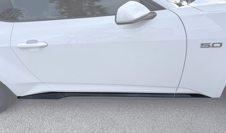 Side Skirt Accent Trim Fits 2024-2026 Ford Mustang