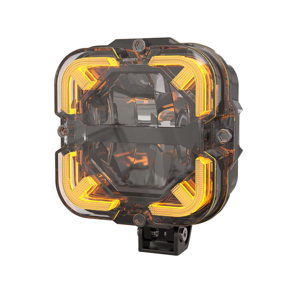 4" High-Low Beam Pod Lights + DRL | 90W | 8000lm | IP67 Waterproof