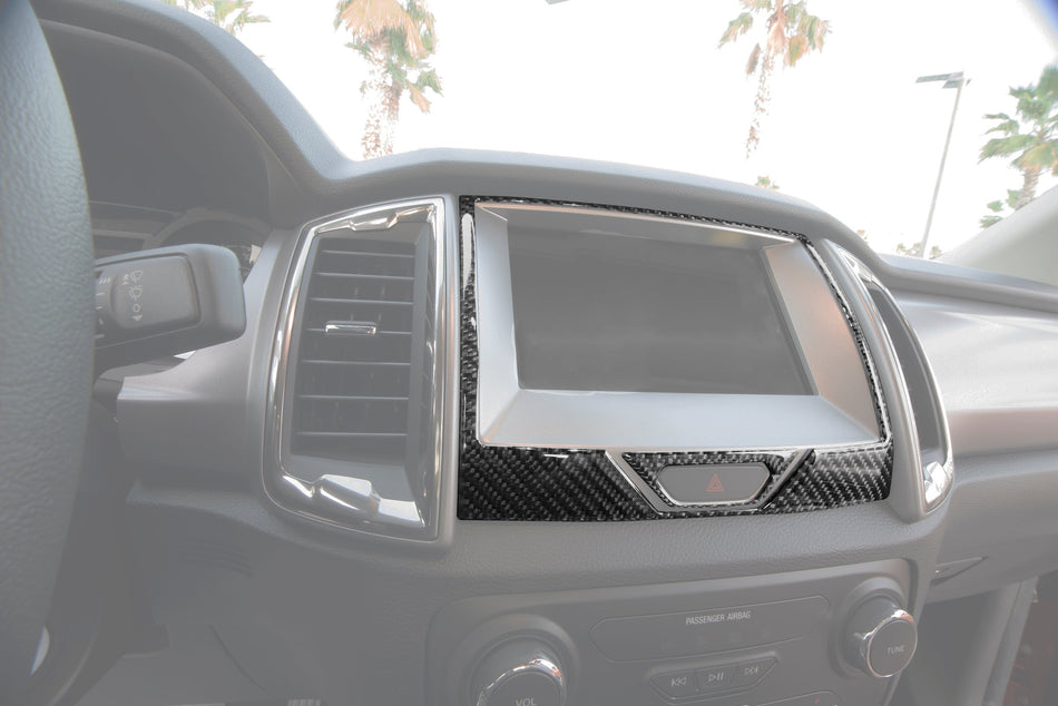 Navigation Display Accent Overlays Fits 2019-2023 Ford Ranger