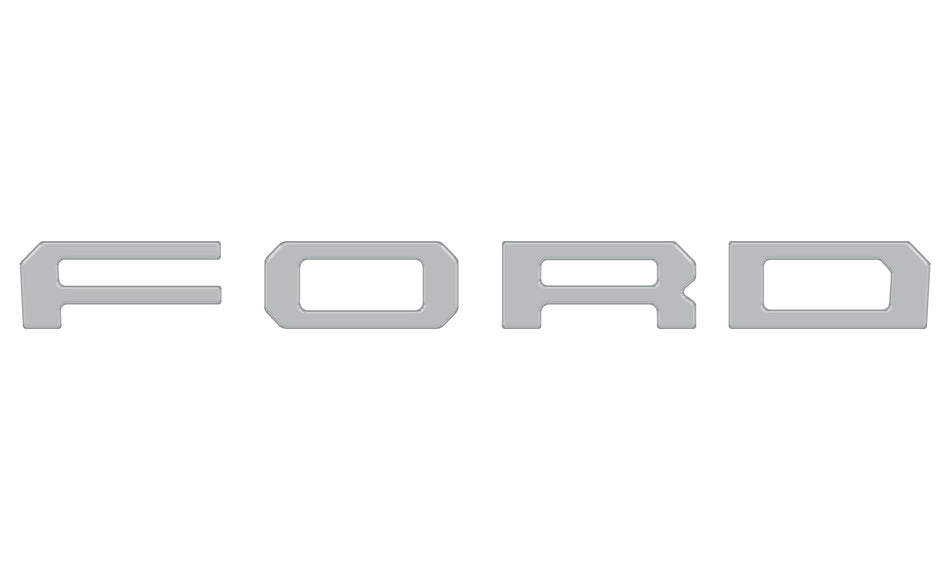 Grille Letter Overlays Fits 2019-2023 Ford Ranger