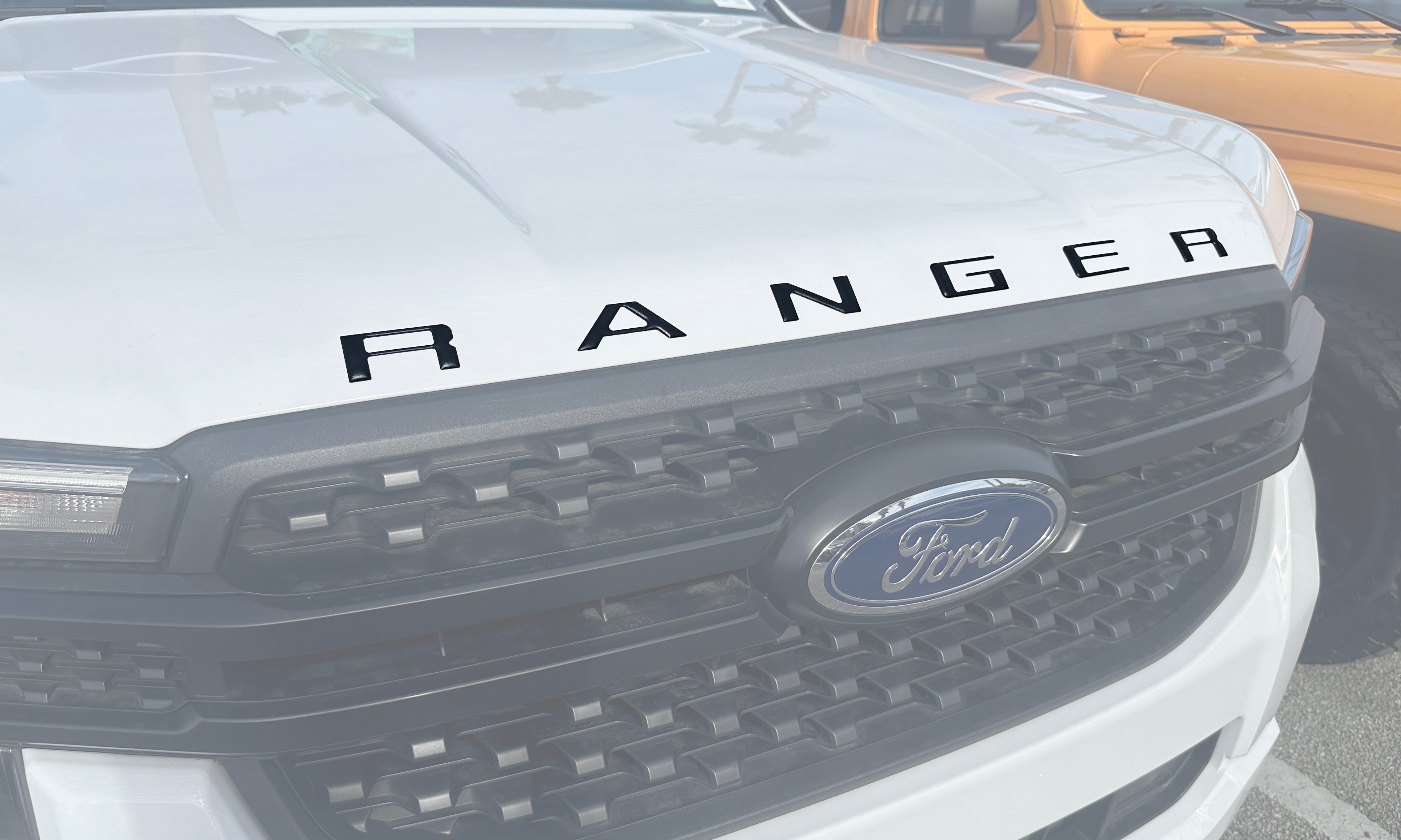 Hood Lettering Kit Fits 2024-2025 Ford Ranger – Wisco Motors