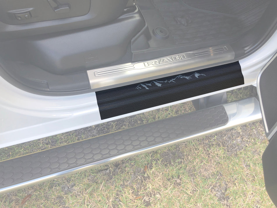 Door Sill Protection Overlays Fits 2019-2026 Ram 2500/3500