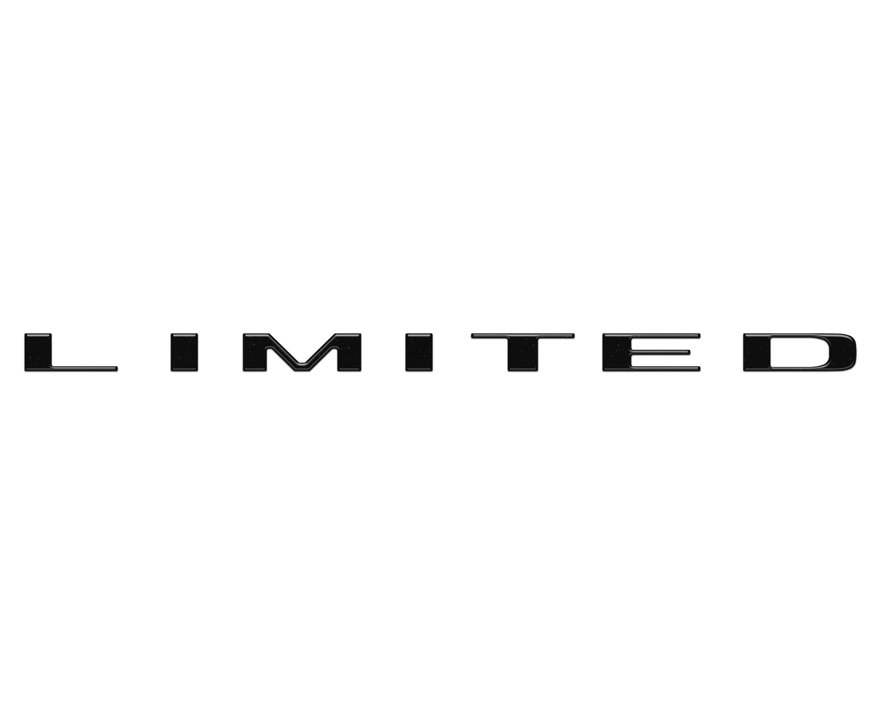 Limited Tailgate Emblem Letter Overlays Fits 2025-2026 Ram 1500/2500/3 ...