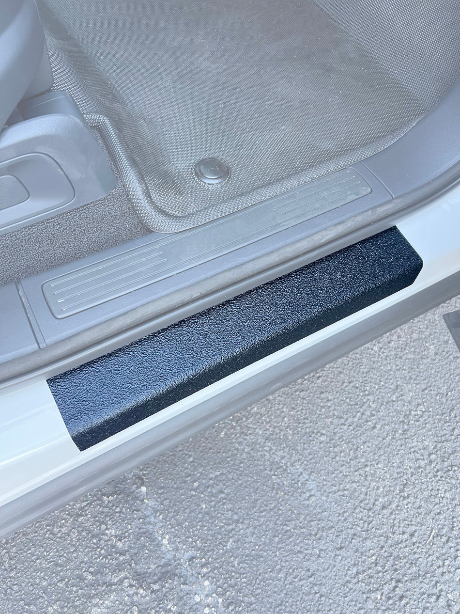Textured Front Door Sill Overlays Fits 2022-2026 Rivian R1T