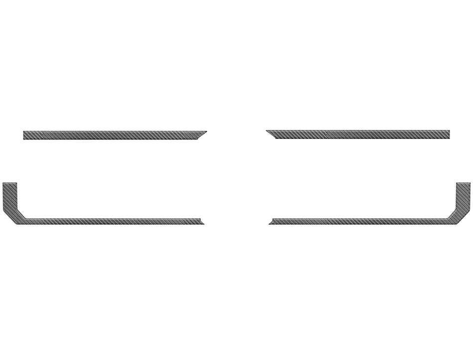 Front Grille Line Accent Trim Fits 2025-2026 Toyota 4Runner