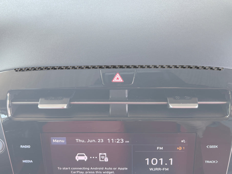 Center Dash Line Accent Trim Fits 2022-2026 Hyundai Santa Cruz