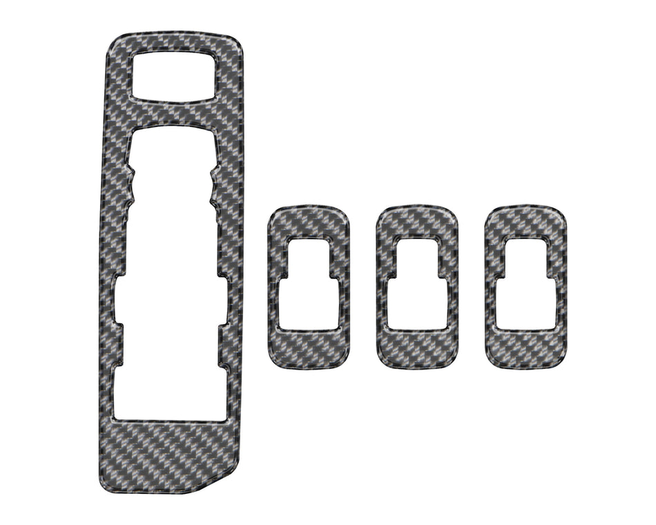 Door Switch Accent Trim Fits 2017-2022 Ford Super Duty