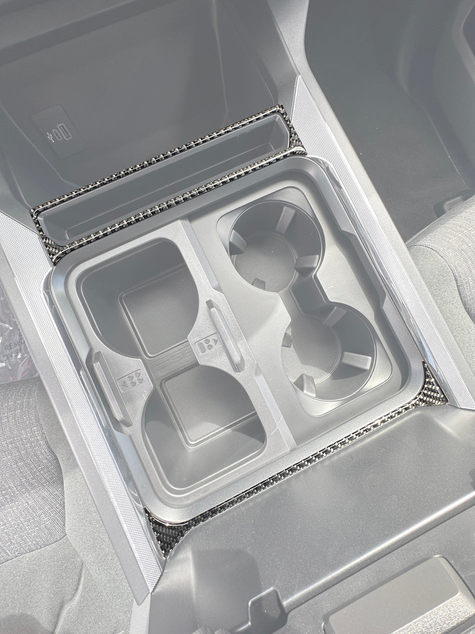 Center Console Accent Trim Fits 2023-2026 Ford Super Duty