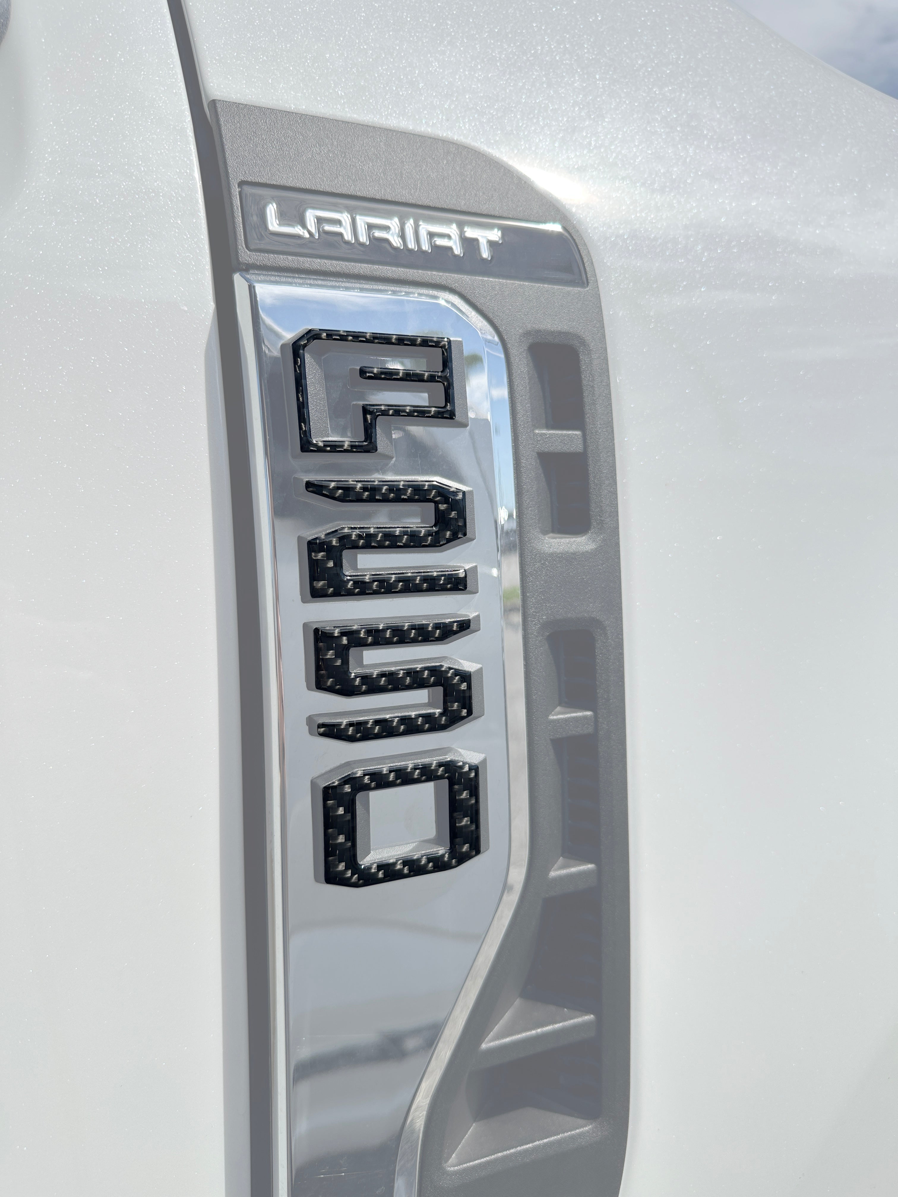 Fender Badge Letter Overlays Fits 2023-2026 Ford Super Duty – Wisco Motors