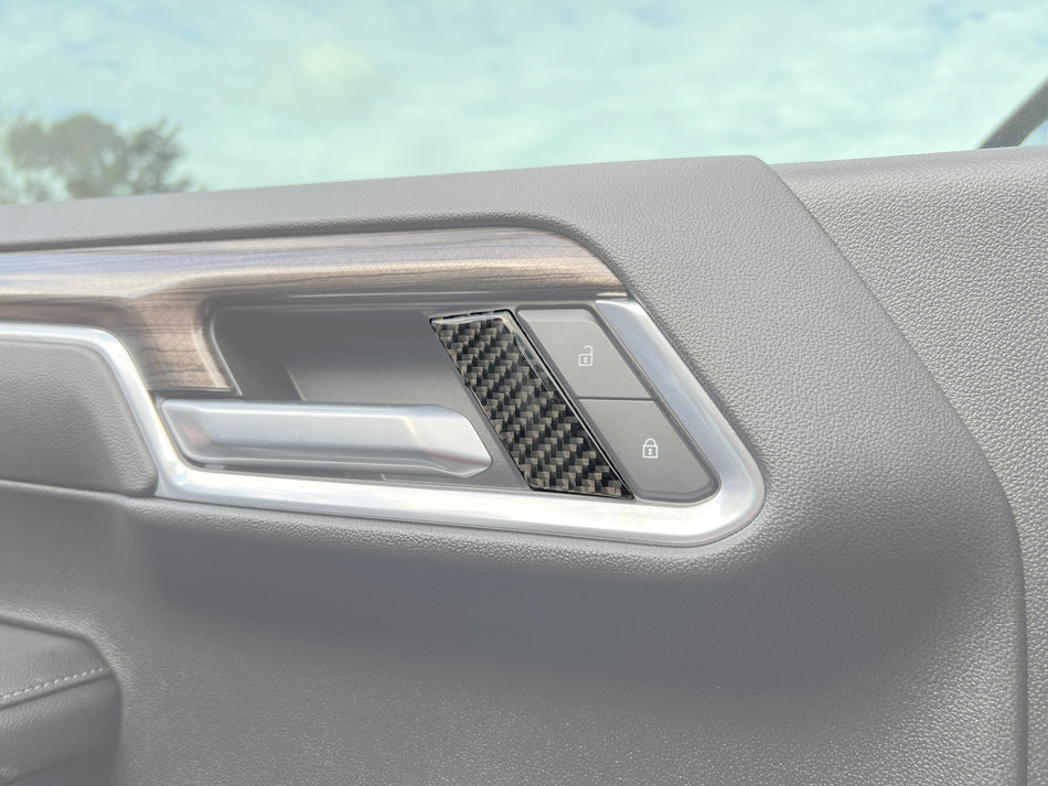 Front Door Handle Accent Trim Fits 2022-2026 Chevrolet Silverado