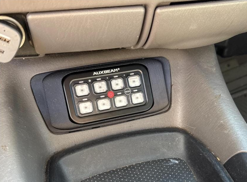 2001-2007 Toyota Sequoia/Tundra Auxbeam 8/8XL Dash Switch Panel Mount