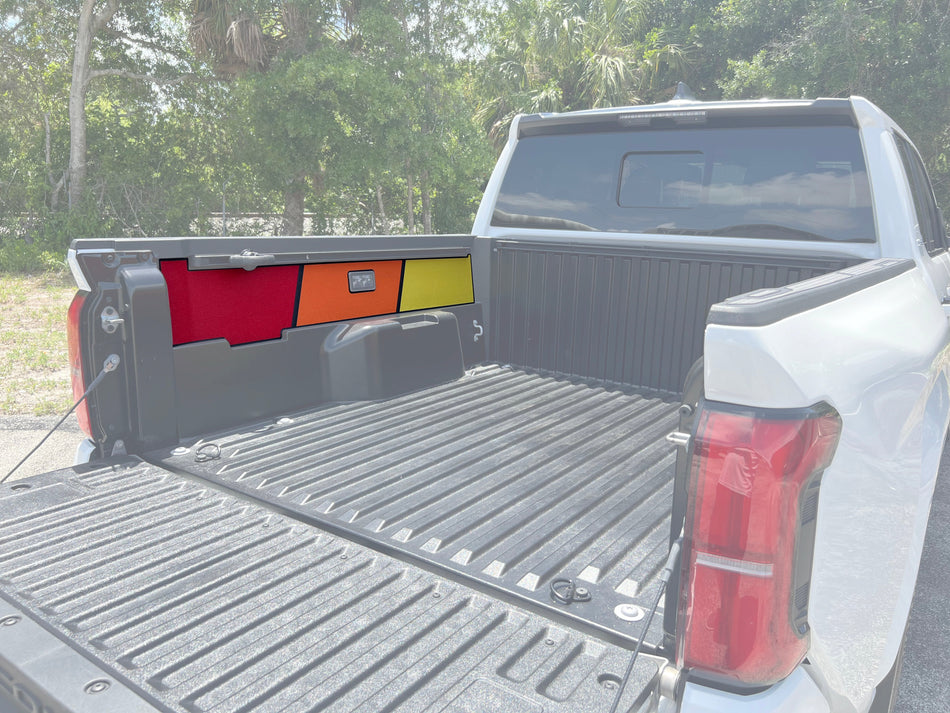 Inner Bedside Overlays Fits 2024-2026 Toyota Tacoma(without Truck Bed Power Port)