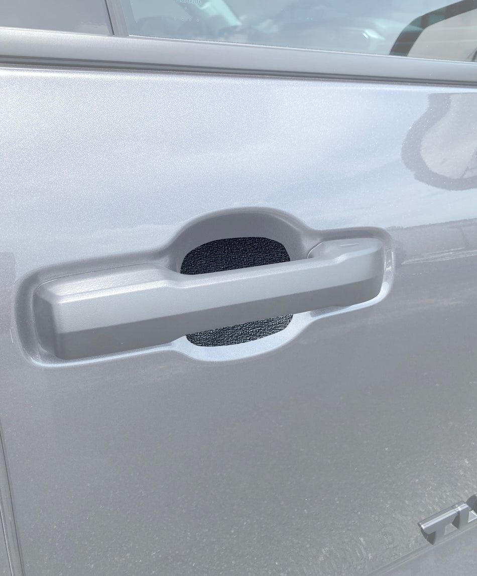 4 Door Handle Textured Protective Inserts Fits 2022-2026 Toyota Tundra