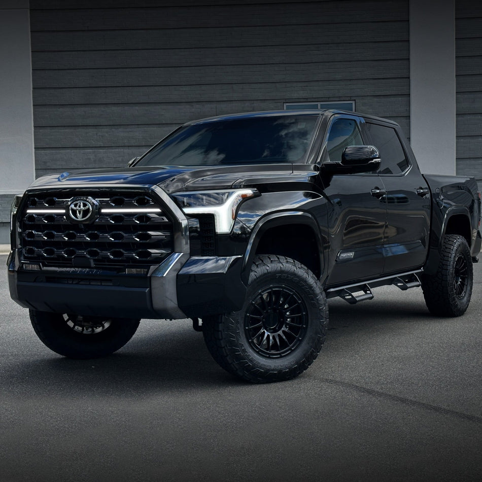 2022-2024 Toyota Tundra LED Grille Light Kit – Platinum & 1794, IP67, White DRL Strip