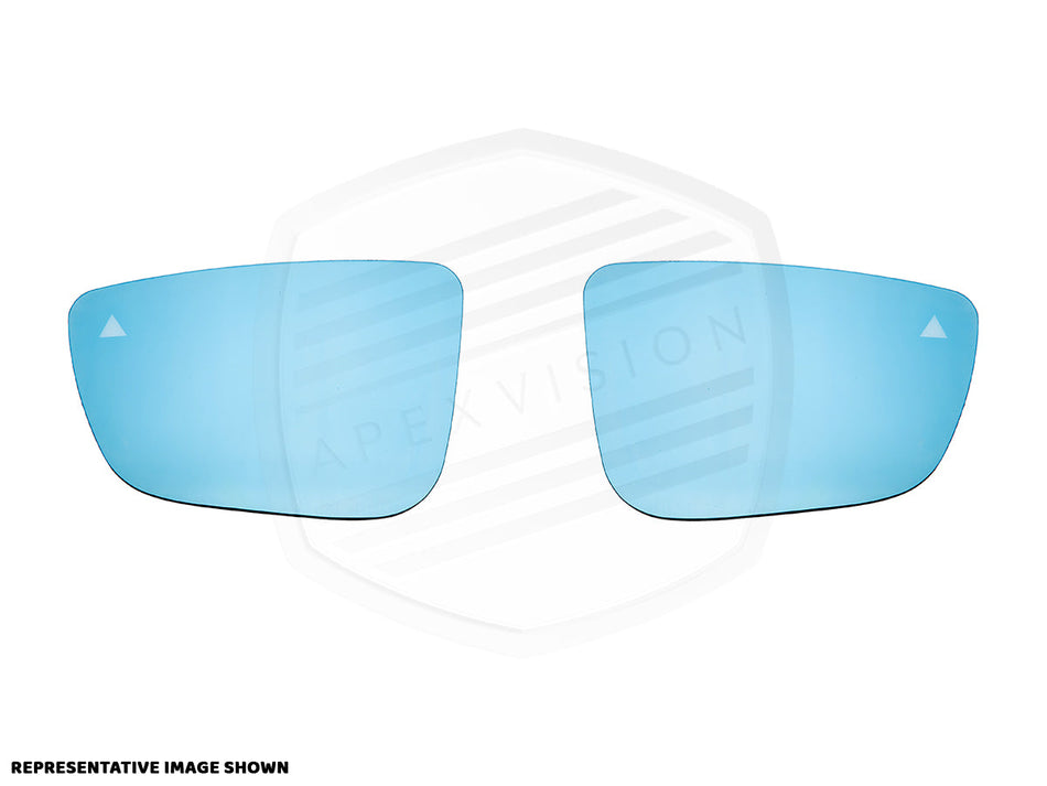 ApexVision Blue Tinted Side View Mirror Glass Set - E82/ E88 1-Series Pre-LCI