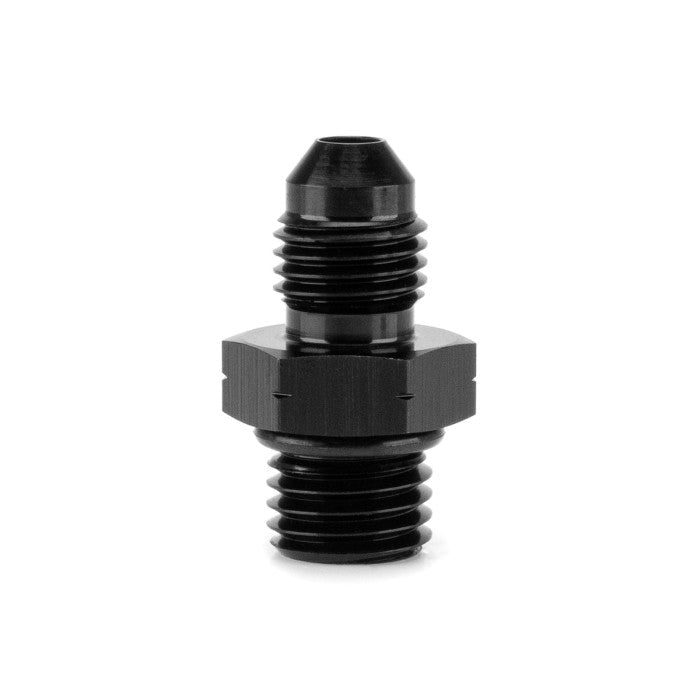 AN4 Male to M12 x 1.5 Male Straight Adapter HEL Aluminium