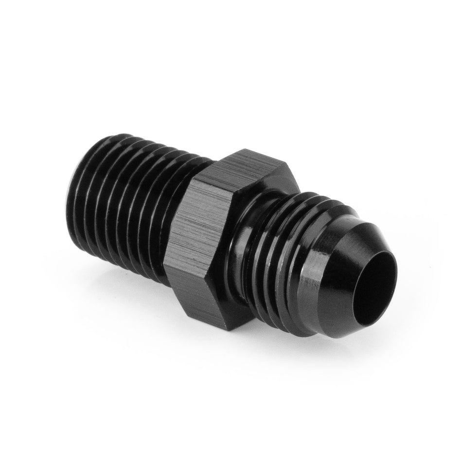AN6 Male to 1/4" NPT Male Straight Adapter HEL Aluminium