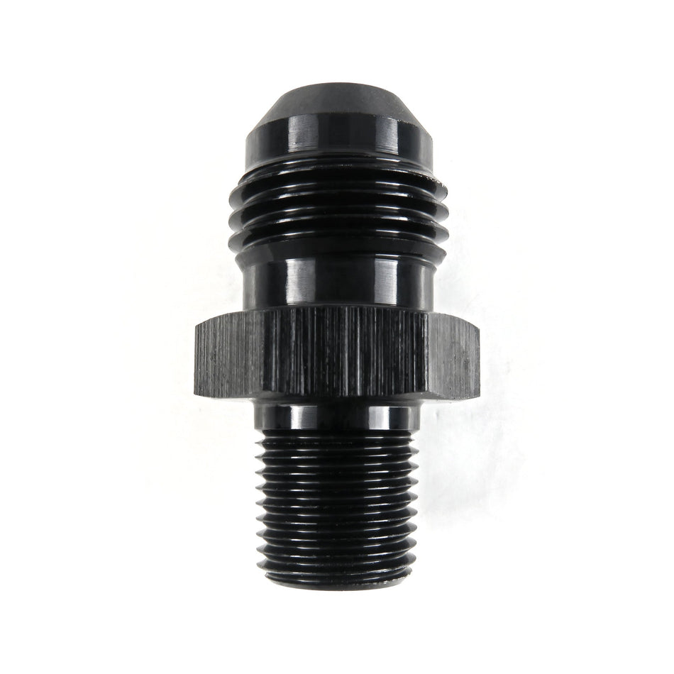 AN6 Male to 1/8" NPT Male Straight Adapter HEL Aluminium