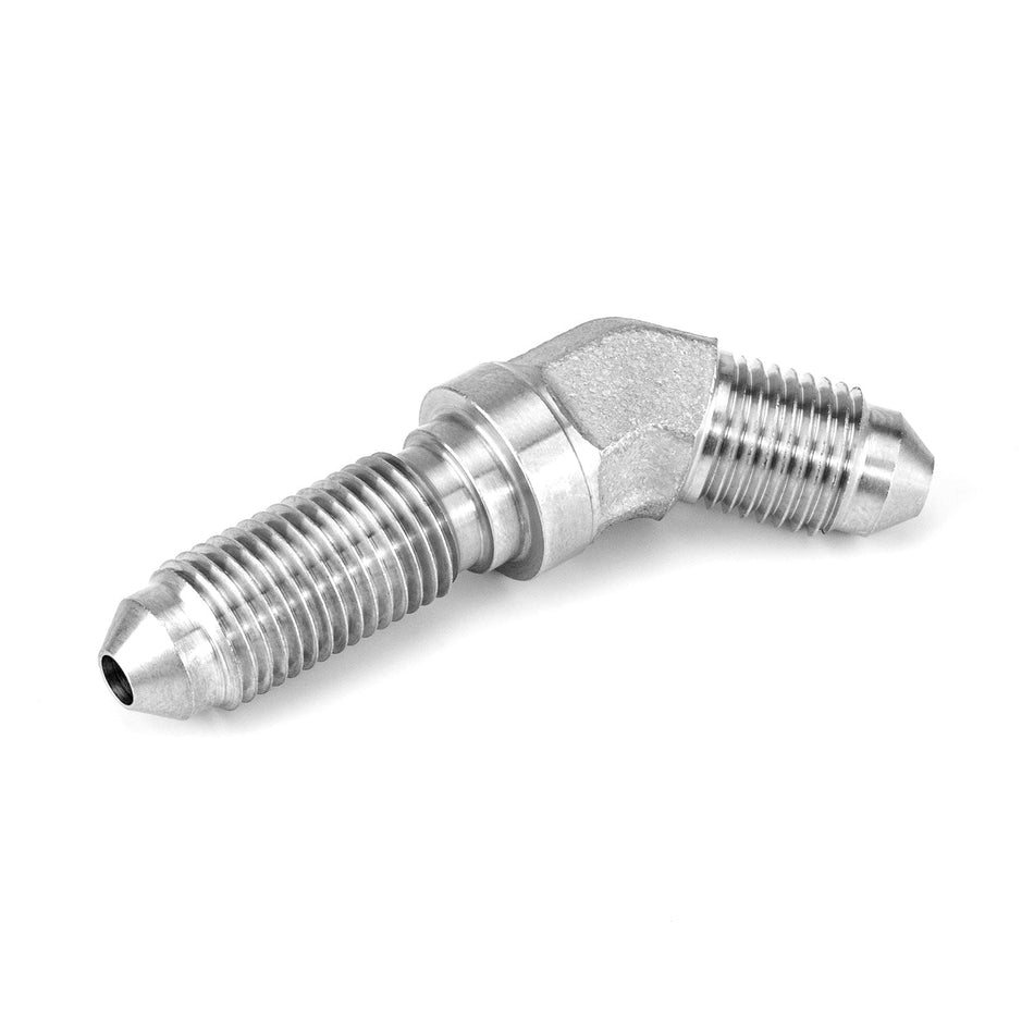 AN3 45° Bulkhead Adapter Fitting HEL Stainless Steel