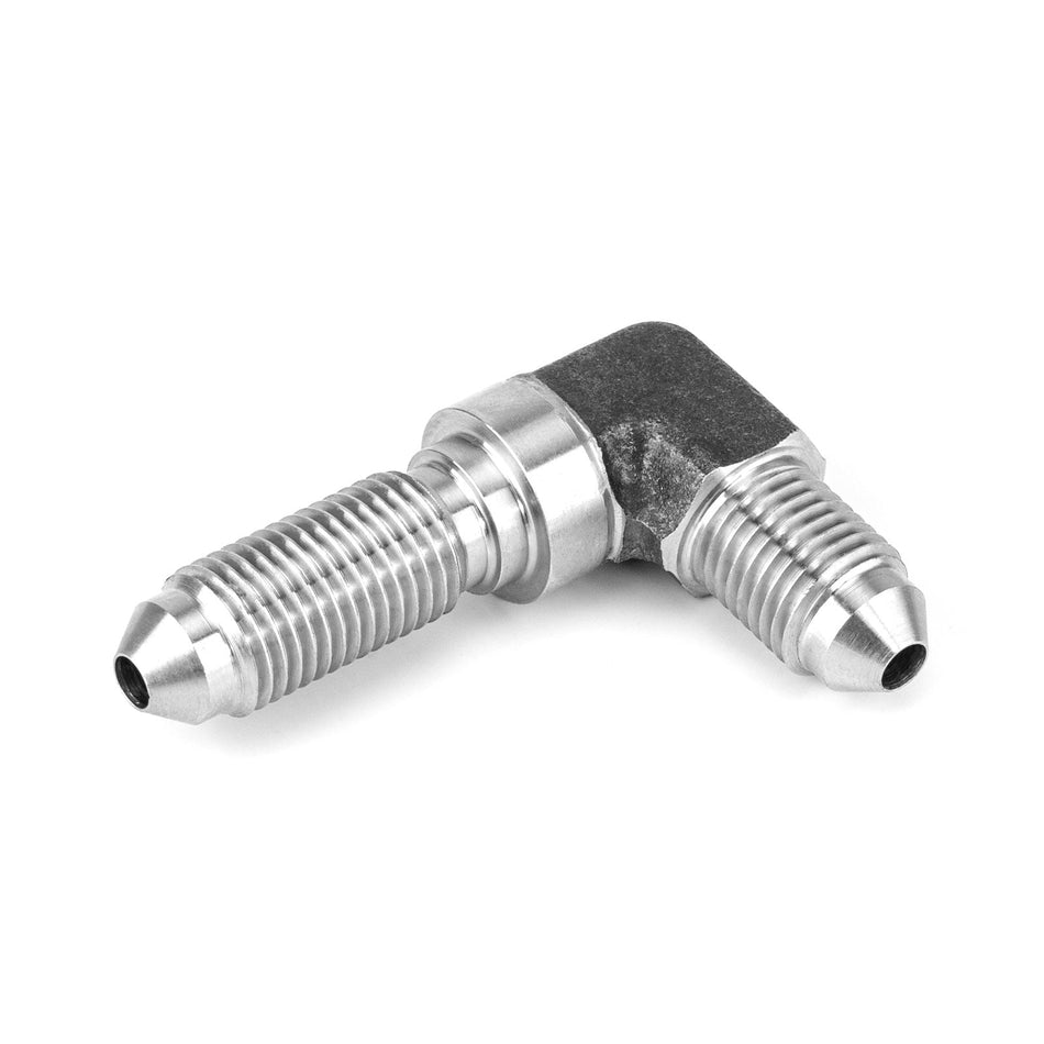 AN3 90° Bulkhead Adapter Fitting HEL Stainless Steel