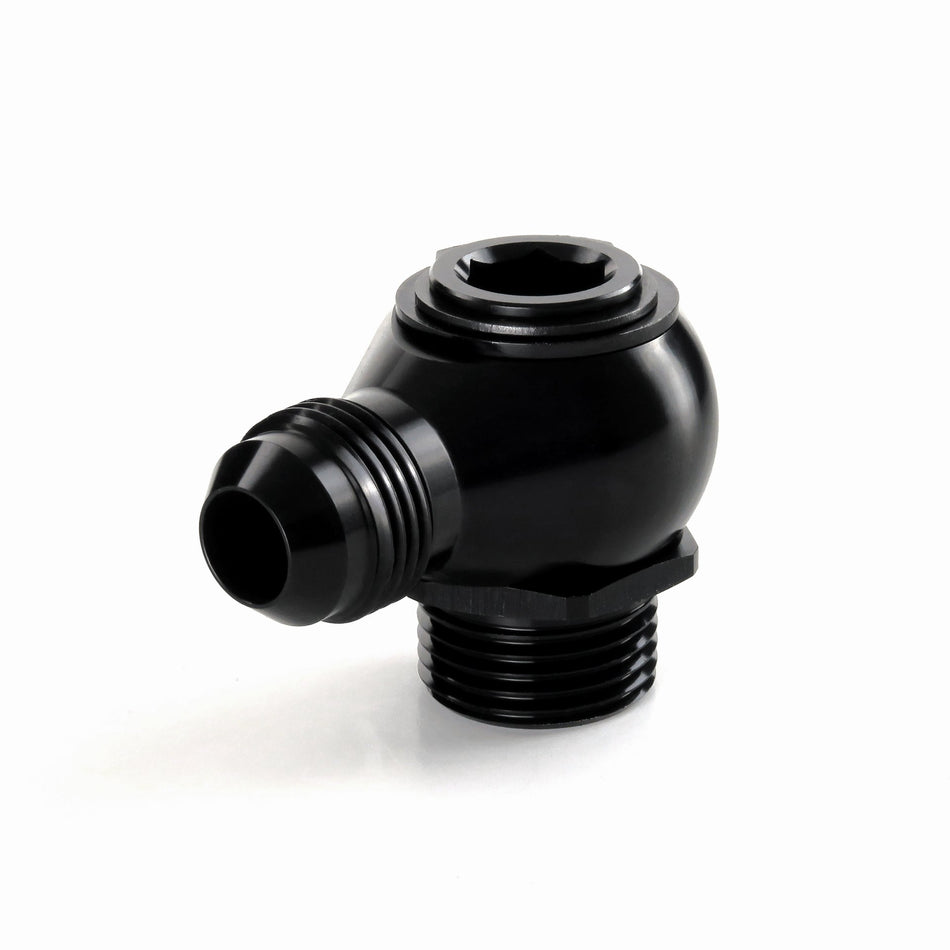 AN10 Low Profile Swivel Banjo Adapter with AN10 Hose End Fitting (Includes AN10 Banjo Bolt) HEL Aluminium