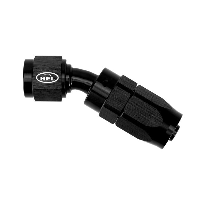 AN8 30 Degree Rubber Hose Fitting for Braided AN Rubber Lines